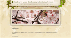 Desktop Screenshot of gardensbylaura.com
